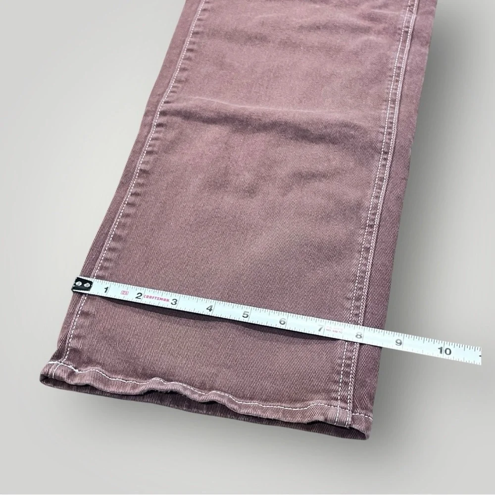 SO Brown Denim Pants Wide Leg - High Waist Carpenter - Picture 7 of 15